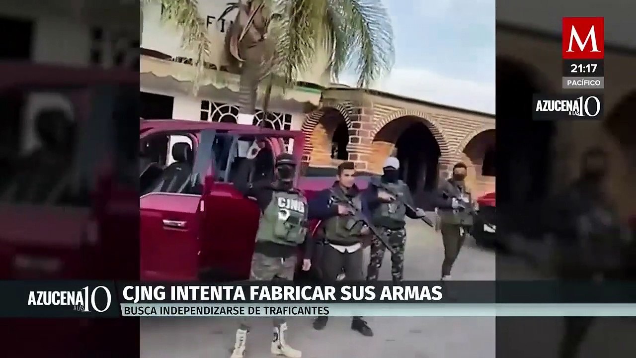 El cártel De Jalisco busca fabricar sus propias armas para no depender de los contrabandistas