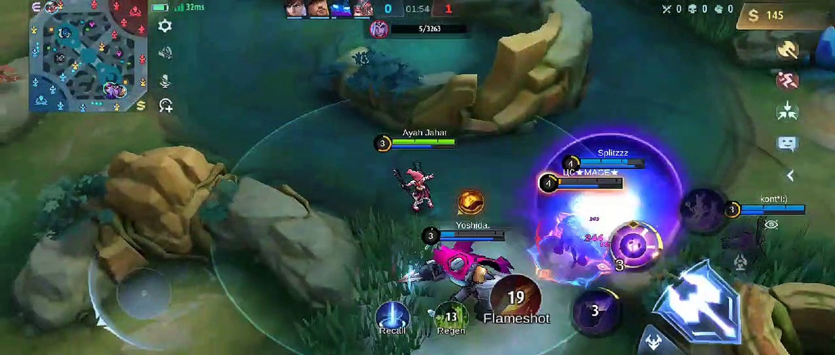 Gameplay Lylia Mobile Legend