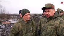 Rusya Savunma Bakanı Şoygu'dan cephe hattına ziyaret