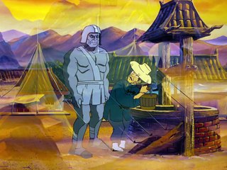 JONNY QUEST (1986) - Ep. 08 - Secret of the Clay Warriors