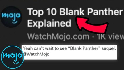 Top 10 Times WatchMojo Got It WRONG in 2022