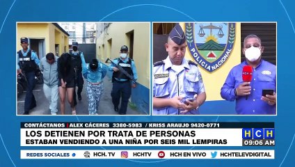 ¡Arruinados! Caen tres mientras "vendían" a una cipota de 15 años por L7 mil en la capital