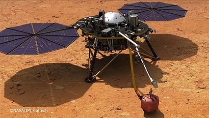 Mission accomplie pour la sonde InSight sur Mars
