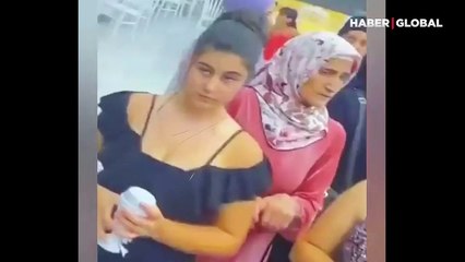 Düğünde ilginç dakikalar: Bir anda genç kadına iğne batırdı