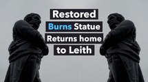 Edinburgh review of the year January 2022: Iconic Leith Robert Burns Statue returns to Bernard Street
