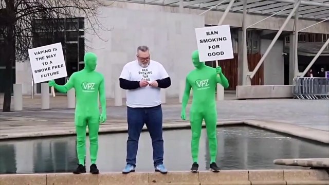 Edinburgh review of the year March 2022: Neil ‘Razor’ Ruddock joins protest at Holyrood calling for smoking ban in Scotland