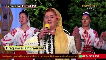Geta Postolache - Drag imi e la hora-n sat (Aniversare Favorit TV - 16.12.2022)