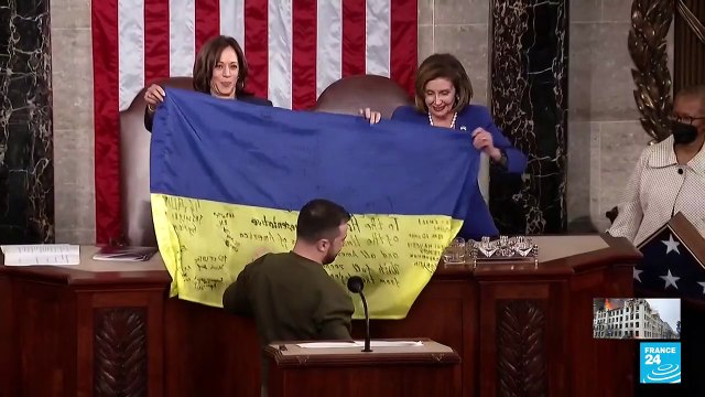 Volodímir Zelenski agradeció a todos los estadounidenses por su apoyo durante la guerra