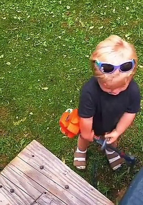 Quand tout petit tu es déjà prédestiné pour un travail