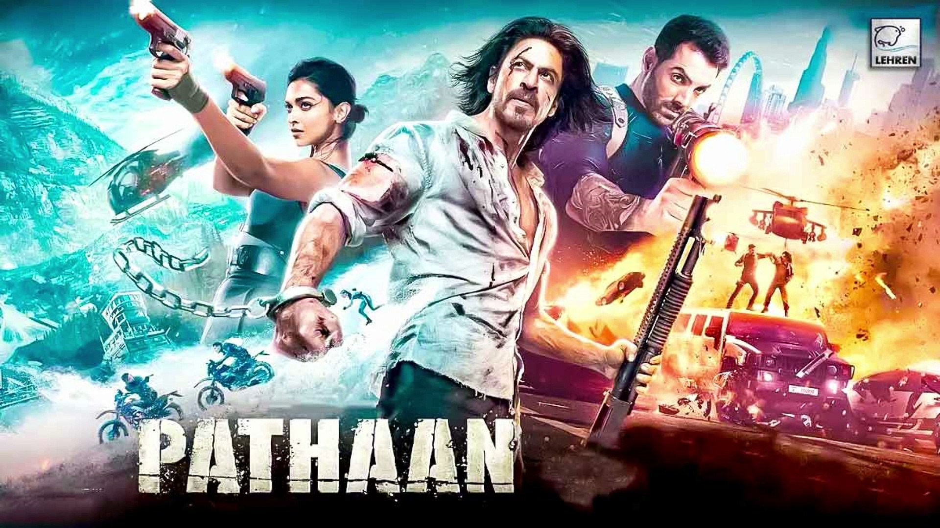 Jhoome Jo Pathaan Song - Pathan Movie Songs - Shah Rukh Khan - Deepika Padukone - Arijit Singh - Suk