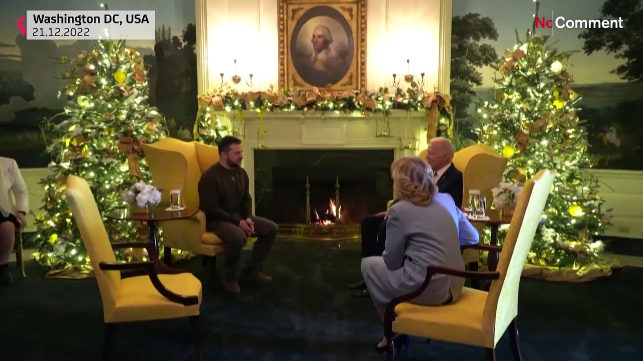 Ukraynalı lider Zelenskiy, ABD'de 'kahraman' gibi karşılandı