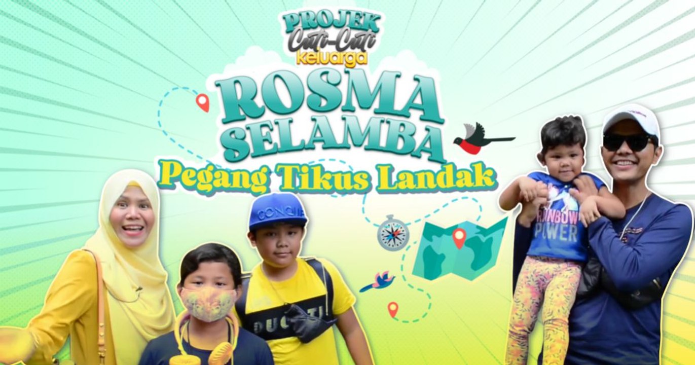 Rosma Selamba Pegang Tikus Landak, Tapi Khai Takut!