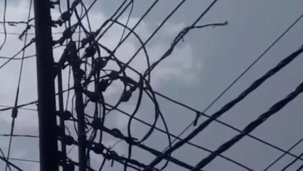 कुशीनगर: तारों के मकड़जाल में उलझा विद्युत विभाग, जिम्मेदार नही दे रहे ध्यान