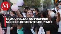 Médicos residentes de Pemex entran en paro; no han recibido pago de prestaciones