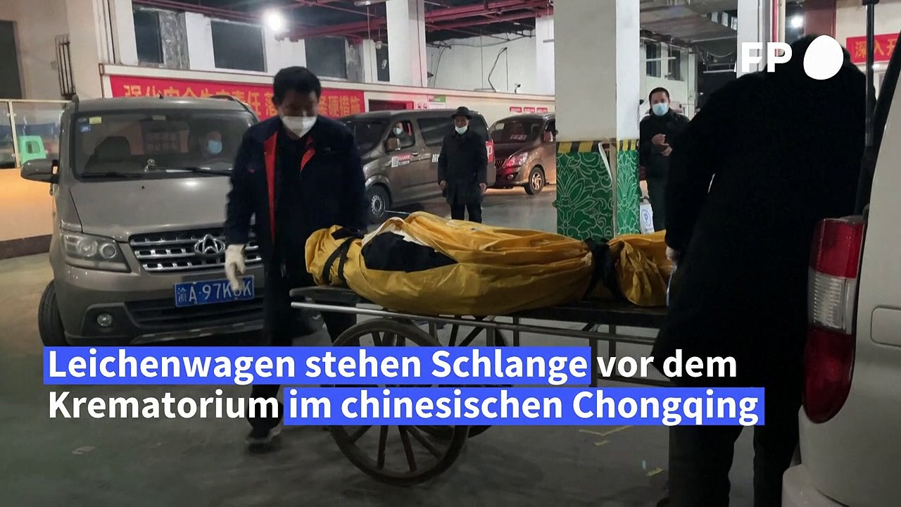 Dramatische Corona-Lage in China: Schlangen vor den Krematorien