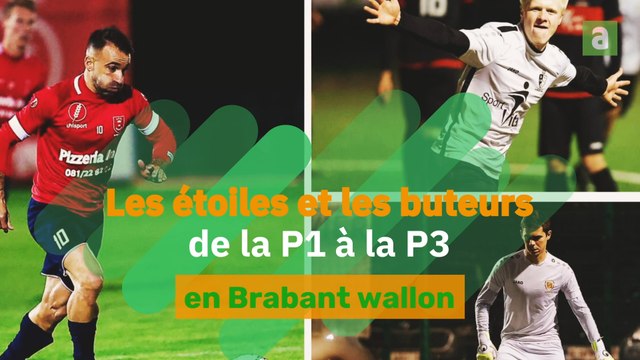 De la P1 à la P3: meilleurs buteurs et étoilés en BW à la trêve