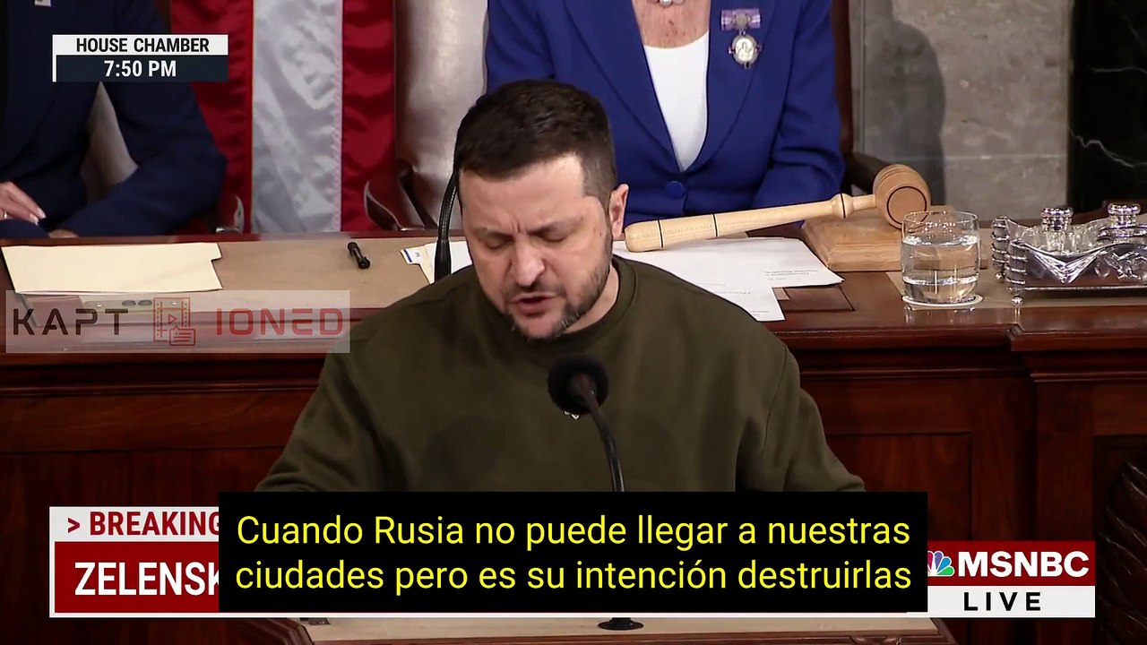 Presidente Zelensky sobre #Irán por ayudar a Rusia