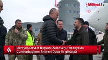 Zelenskiy, Polonya Cumhurbaşkanı Duda ile görüştü