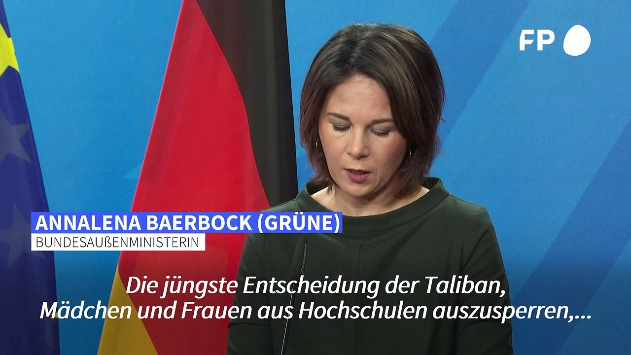 Baerbock: Afghanistan auf dem Weg 'Richtung Steinzeit'