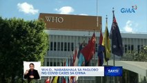 WHO, nababahala sa paglobo ng Covid cases sa China | Saksi
