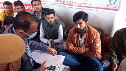 रालोपा का अनशन 9वें दी समाप्त, धरना 69वें दिन जारी