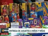 Gobernación del estado Aragua realiza entrega de juguetes  a niños y niñas del mcpio. Girardot