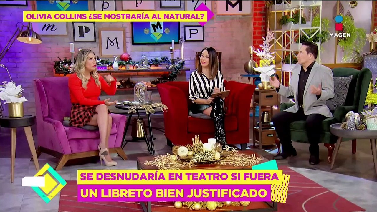 ¡Olivia Collins dispuesta a hacer desnudos bajo sus condiciones!