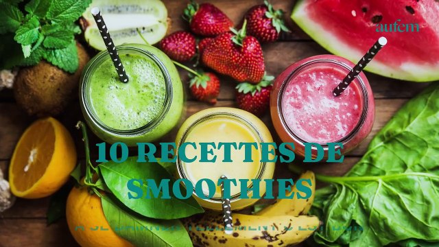 10 recettes de smoothies à se damner tellement c’est bon