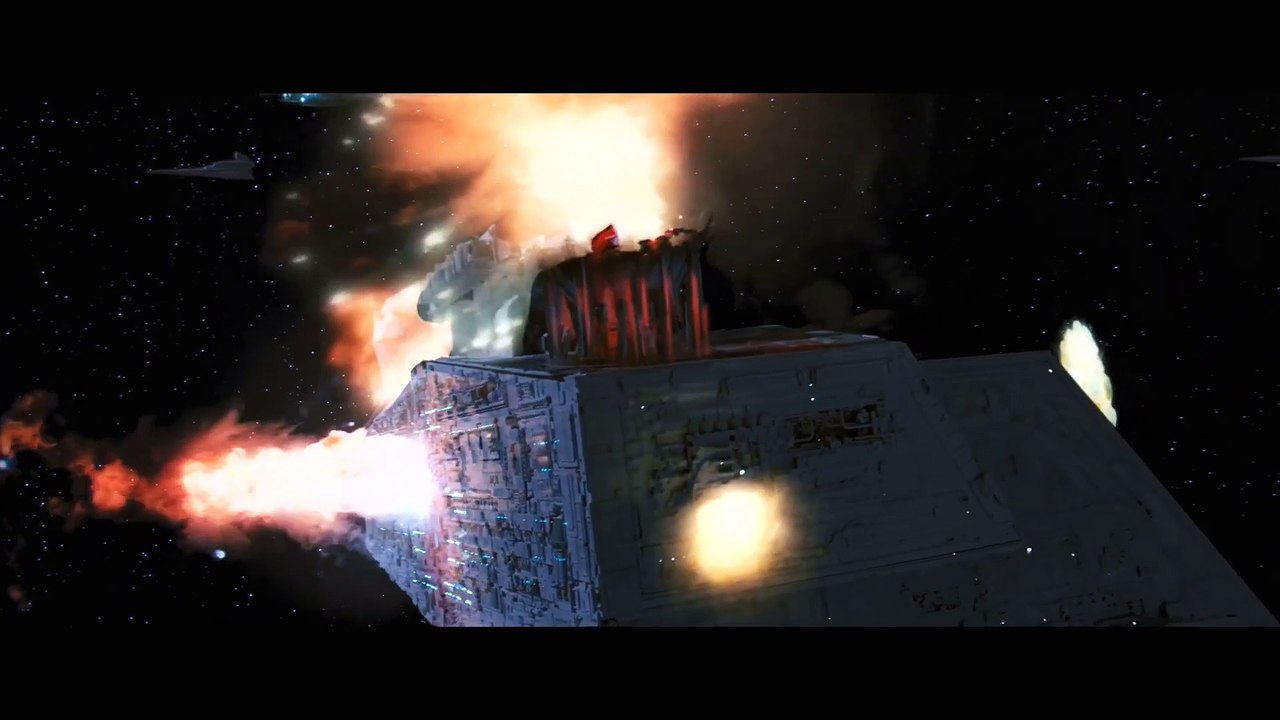 STAR WARS - RETURN OF JEDI Destruction Of The Second Death Star - (1983) Sci-Fi