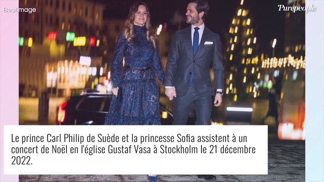 Sofia de Suède, dentelle et transparence pour Noël : son mari Carl Philip totalement séduit