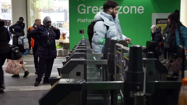 Passengers react to rail fare rise announcement