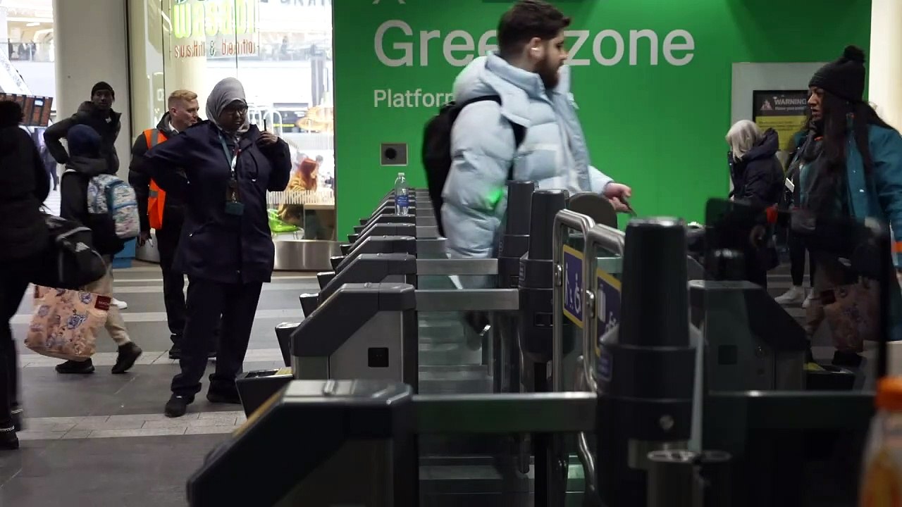Passengers react to rail fare rise announcement