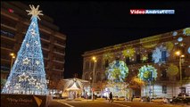 Natale ad Andria: in Piazza Catuma anche proiezioni luminose sugli edifici storici