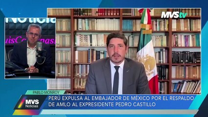 Télécharger la video: Pablo Monroy, embajador de México en Perú- Entrevista MVS Noticias 22 dic 2022