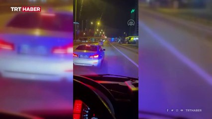 Hasta almaya giden ambulansa yol vermedi
