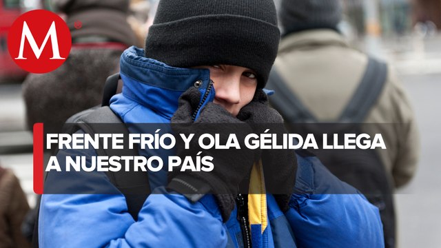 Clima en México descenderá por frente frío 19 y onda gélida; prevén temperaturas de -15 grados