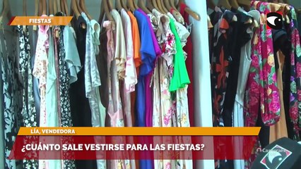 ¿Cuánto sale vestirse para las fiestas?
