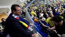 Fenerbahçeli taraftarlar Ekrem İmamoğlu'nu ayakta alkışladı