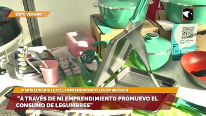 "A través de mi emprendimiento promuevo el consumo de legumbres"