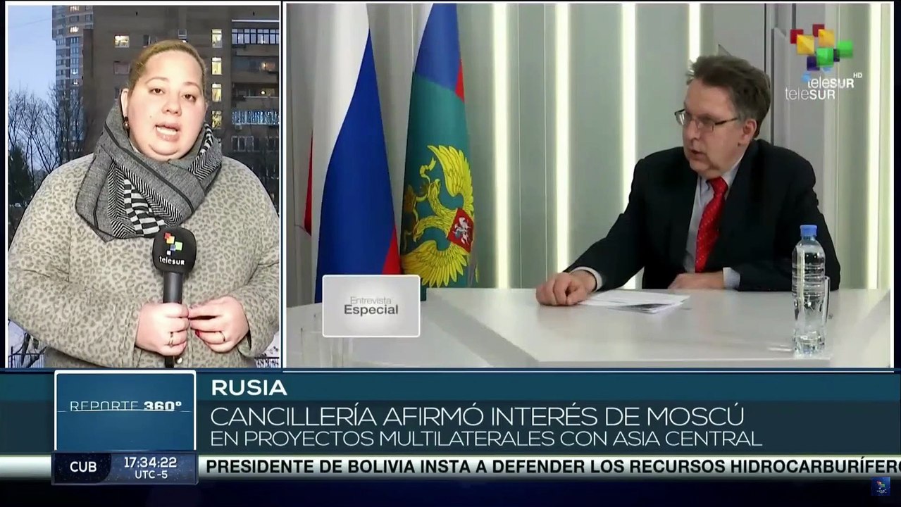 Rusia desarrollará proyectos multilaterales con países de Asia Central