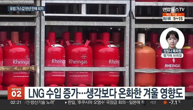 유럽 가스값 반년 만에 최저…불안감은 여전