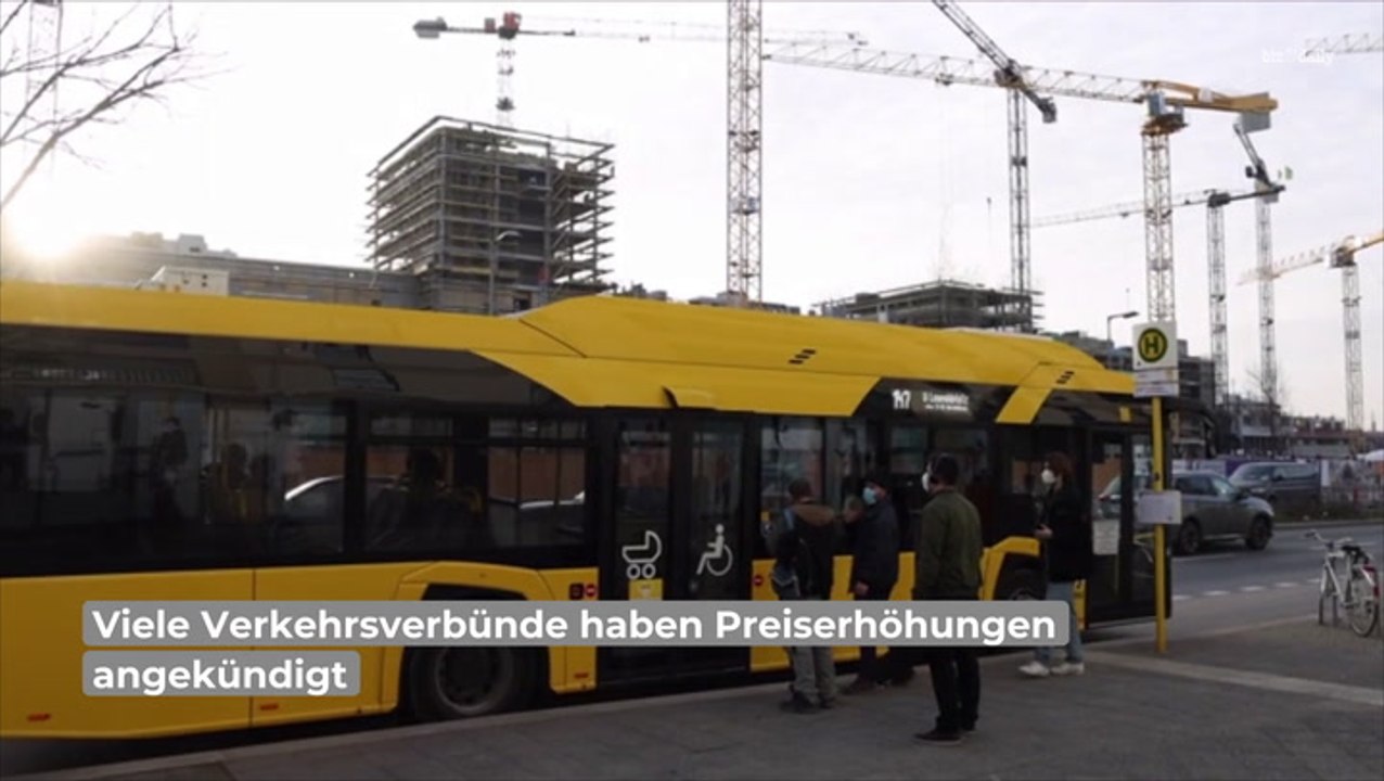 Preisanstieg: bus und bahn werden deutlich teurer
