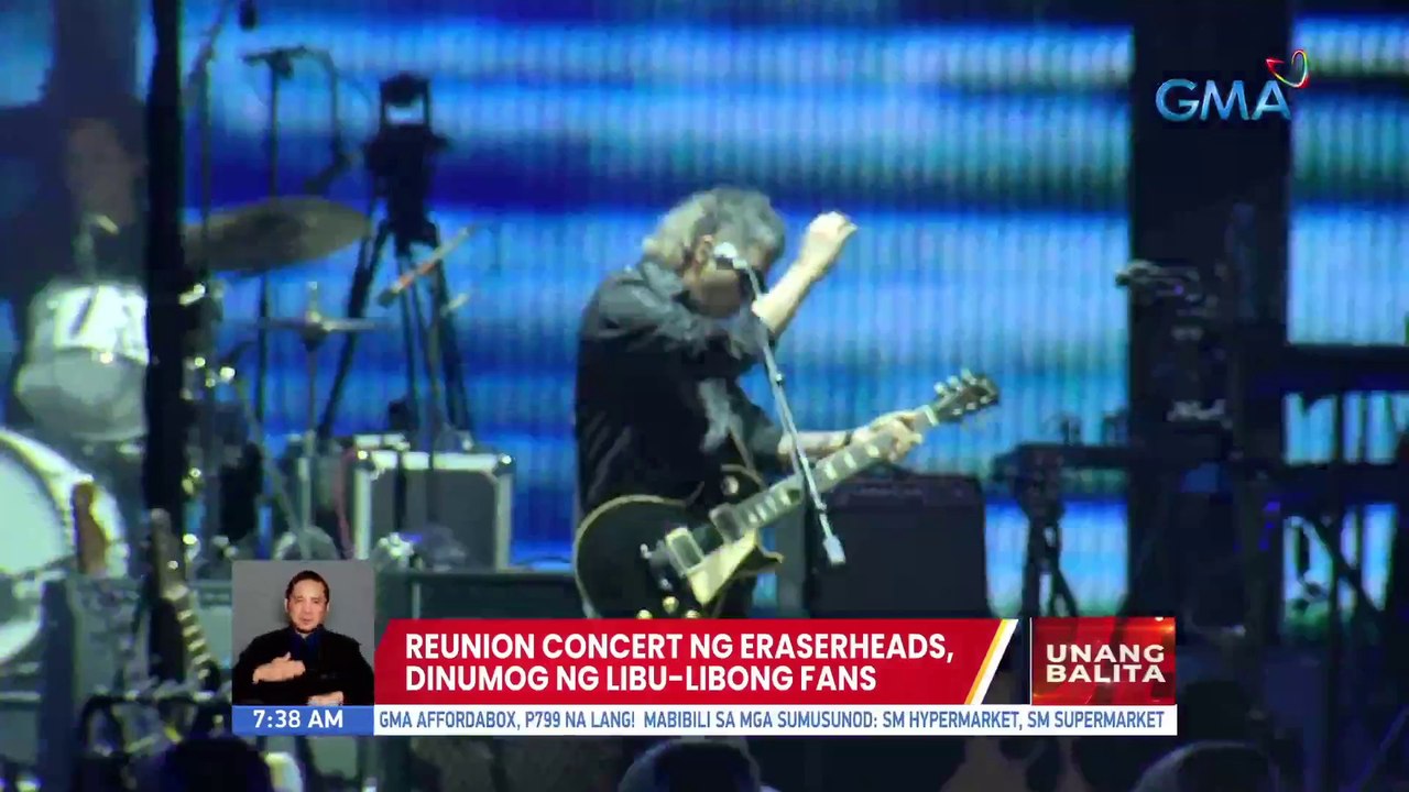 Reunion concert ng Eraserheads, dinumog ng libulibong fans UB