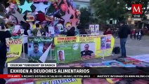 Exhiben a deudores alimentarios en la capital de Oaxaca