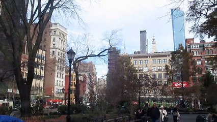 Union Square Park November 25 2018