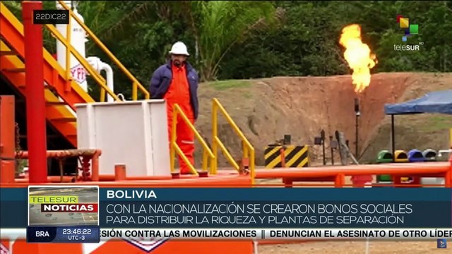 Bolivia: Empresa petrolera estatal anota récord en exportaciones de gas natural