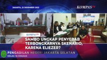 Ferdy Sambo Ungkap Penyebab Awal Terbongkarnya Skenario Pembunuhan Yosua, karena Bharada Eliezer?