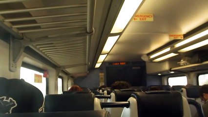 New Jersey Transit 6927 coming into Secaucus Junction on Sunday after Thanksgiving