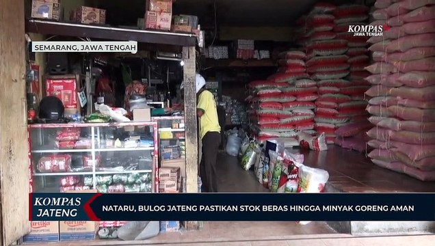 Nataru, Bulog Jateng Pastikan Stok Beras hingga Minyak Goreng Aman