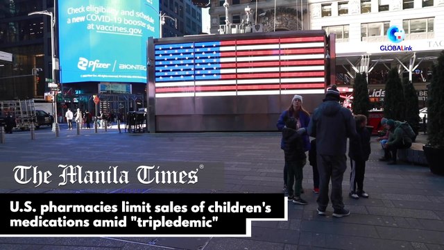 U.S. pharmacies limit sales of children's medications amid tripledemic